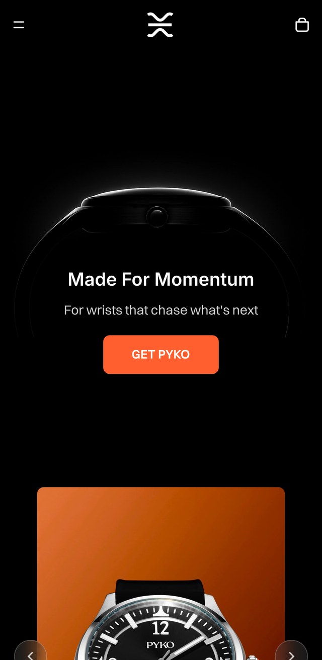 Pyko — mobile storefront